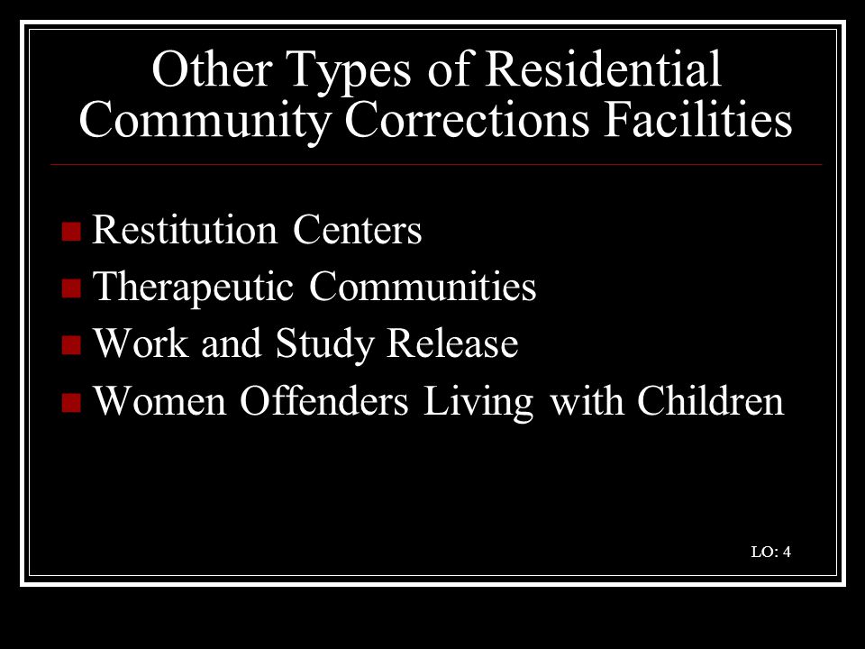 An essay on community corrections and female offenders
